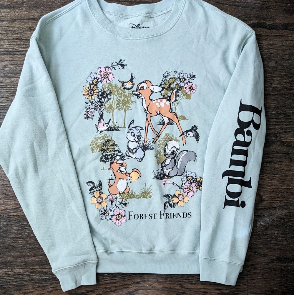 Disney Bambi Forest Friends Sweatshirt Medium